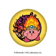 星のカービィ 切り絵シリーズ 和紙風缶バッジ E. ファイア