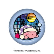 星のカービィ 切り絵シリーズ 和紙風缶バッジ C. スリープ