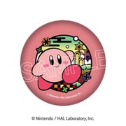 星のカービィ 切り絵シリーズ 和紙風缶バッジ A. さんぽ