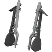 EDU6481174 A6M 零戦 主脚 （エデュアルド用） [1/48スケール プラモデル用パーツ]