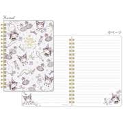 B6リングノート サンリオキャラクターズ×たけいみき ブラックスワン NB84064