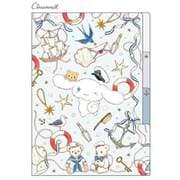 3ポケットクリアファイルA5 サンリオキャラクターズ×たけいみき マリン CF84067