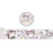 マスキングテープ サンリオキャラクターズ×たけいみき ブラックスワン MT84072