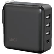 AC充電器 4口32W USB-A×3 C×1 PD対応 ブラック L-AC4-B