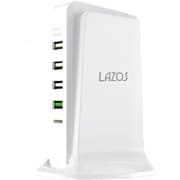 AC充電器 5口40W USB-A×4 C×1 PD対応 ホワイト L-PD1U4-W