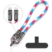 スマホストラップ CtoC充電ケーブル PD 30cm ピンク L-SSCC30P