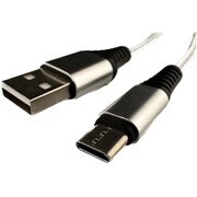 USBケーブル A to TypeC 充電・データ転送用 断線防止 2m L-ATC-K2