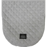 Laid Back U・O型・洗浄暖房 兼用 トイレ蓋カバー デニムグレー