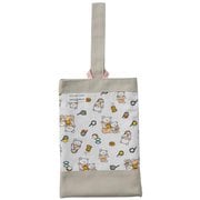 シューズバッグ ネームタグ付 こぐまちゃん オフホワイト E-211206