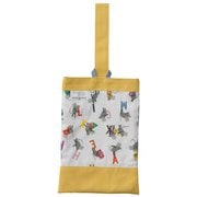 シューズバッグ ネームタグ付 アルファベット E-220108