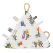 ハンカチ レオ・レオニ カシャカシャさんかく 綿100% 日本製 アルファベット R-211016