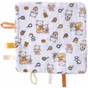 ハンカチ こぐまちゃん にぎにぎハンカチ 綿100% 日本製 オフホワイト R-210712