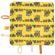 ハンカチ こぐまちゃん にぎにぎハンカチ 綿100% 日本製 イエロー R-210712