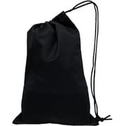 90050 [マルチバッグ 巾着 ナップサック ワンショルダー 黒 無地]