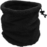 23406 [ネックウォーマー ドローコード付き 男女兼用ブラック]