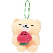 ZNKH1 [ぬいぐるみキーホルダー いちごペアっぺ]