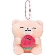 ZNKH1 [ぬいぐるみキーホルダー いちごみるくペアっぺ]