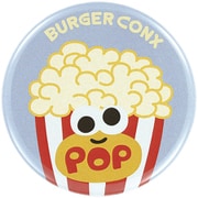ZCB57 [缶バッジ バーガーコンクス ポップコーン]