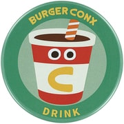ZCB76 [缶バッジ バーガーコンクス ドリンク]