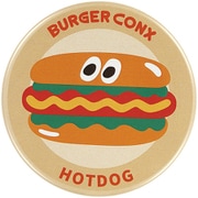 ZCB76 [缶バッジ バーガーコンクス ホットドック]