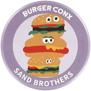 ZCB76 [缶バッジ バーガーコンクス ブラザーズ]