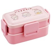 2段ふわっとランチボックス 600ml いしよわちゃん PFLW4