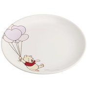 メラミンパン皿 19cm くまのプーさん HUG＆HEART MPL19