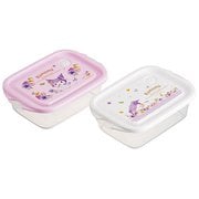 シールボックス M 2P 500ml クロミ パステル 水彩花柄 FCN2W