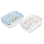 シールボックス M 2P 500ml シナモロール パステル 水彩花柄 FCN2W