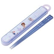 スライド式箸箱セット 16.5cm アナと雪の女王26 ABS2AM