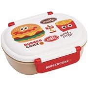 ふわっとタイトランチボックス 360ml バーガーコンクス HELLO QAF2BA