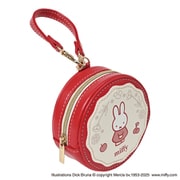 【限定】MIFFY（ミッフィー） ラウンドマカロンポーチ A EB496A