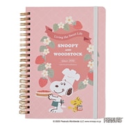 【限定】SNOOPY（スヌーピー）バンド付きB6ノート B ES553B