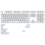 Glorious GMMK ABS Doubleshot V2 USA Base Kit White メカニカルキーボード用 123キーキャップセット GLO-KC-ABS-USKIT-W