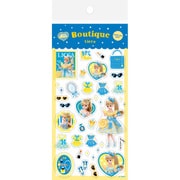 QS354 [【限定】 透明シールシート ブティック リカちゃん]