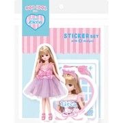 QZ65 [【限定】 ステッカー3柄セット アイドル リカちゃん]