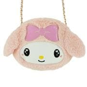 サンリオキャラクターズ ダイカットファー チェーンショルダー マイメロディ