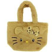 サンリオキャラクターズ ダイカットファー 手提げ ハローキティ / Leo