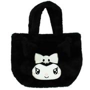 サンリオキャラクターズ ダイカットファー 手提げ クロミ