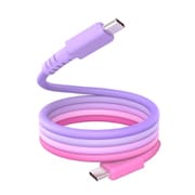 マグネットケーブル グラデーション USB-C to USB-C コットンキャンディ MOT-MGGCC100-CC