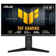 ゲーミングモニター/TUF Gaming シリーズ 5/23.8型/フルHD/Fast-IPSパネル/240Hz/0.3ms/G-SYNC対応/AMD FreeSync Premium/ELMB SYNC/99% sRGB/高さ調整可能/DisplayWidget Center/Gaming AI/国内正規品 VG249QML5A