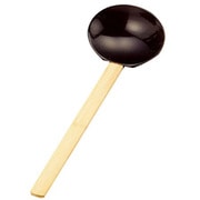 田舎杓子(大)26.5cm 杓子部漆塗 8304