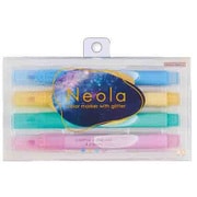 【限定】 ラメマーカー Neola(ネオラ) 4本セット コズミックカラー S4591909