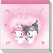 【限定】 スクエアメモ マイメロディ&クロミ ドリーム S2851792