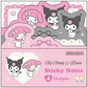 S2851881 [【限定】 ダイカットブロック付箋 マイメロディ&クロミ リボン]