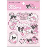 S8816824 [【限定】 ぷっくりキラキラシール マイメロディ&クロミ リボン]