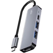 変換アダプタ USB Type-C 4in1 L-CHU4