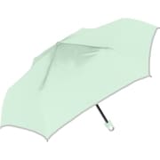 子供用折りたたみ傘 晴雨兼用 子供晴雨兼用無地 50cm 手開き式 UVカット加工 遮熱 遮光 UPF50＋ ミント 966-010