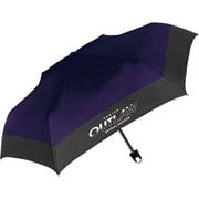 子供用折りたたみ傘 晴雨兼用 UVスタイリッシュバイカラー男児 50cm 手開き式 UVカット加工 遮熱 遮光 UPF50＋ ネイビー 966-015