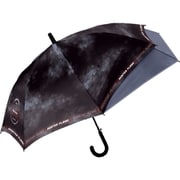 子供用傘 晴雨兼用 UVバックガードBOYS男児 55cm ジャンプ式 UVカット加工 遮熱 遮光 UPF50＋ ブラック 956-012